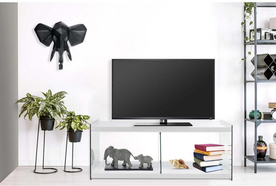 Kayoom Tv-kast TV-tafel Elementary vierkante vorm veel opslagruimte (1 stuk) - Foto 2