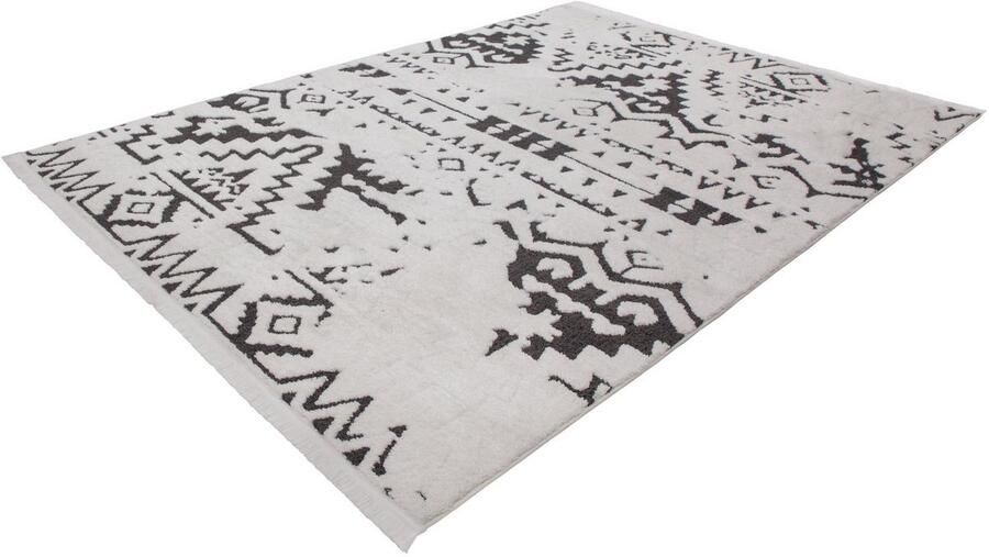 Kayoom Vloerkleed Agadir 110 trendy etno-stijl zoals met de hand geschilderde patronen met franjes - Foto 3