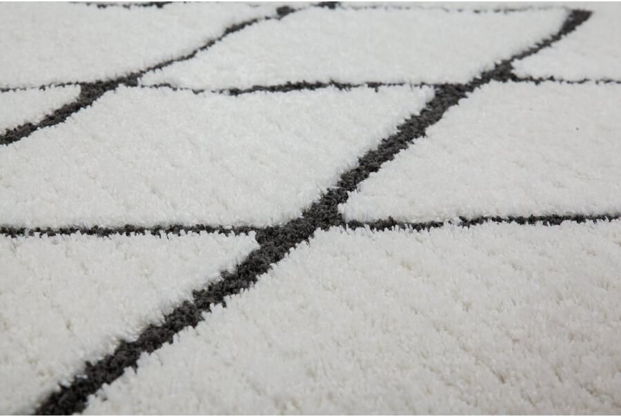 Kayoom Vloerkleed Agadir 310 trendy etno-stijl zoals met de hand geschilderde patronen met franjes - Foto 3