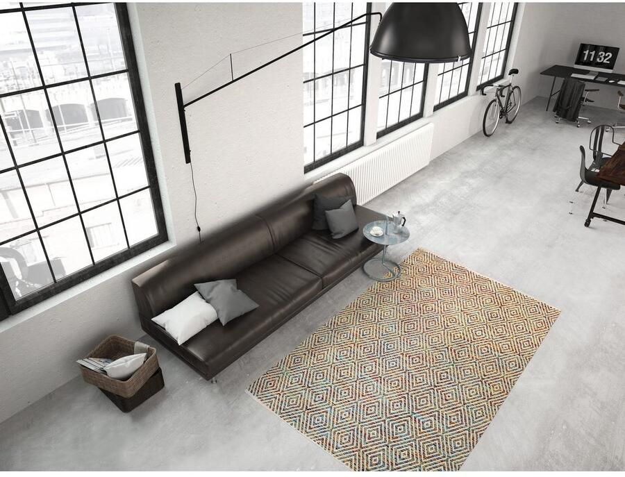 Kayoom Vloerkleed Aperitief 310 zachte haptiek pluizig geschikt voor allergieën & vloerverwarming