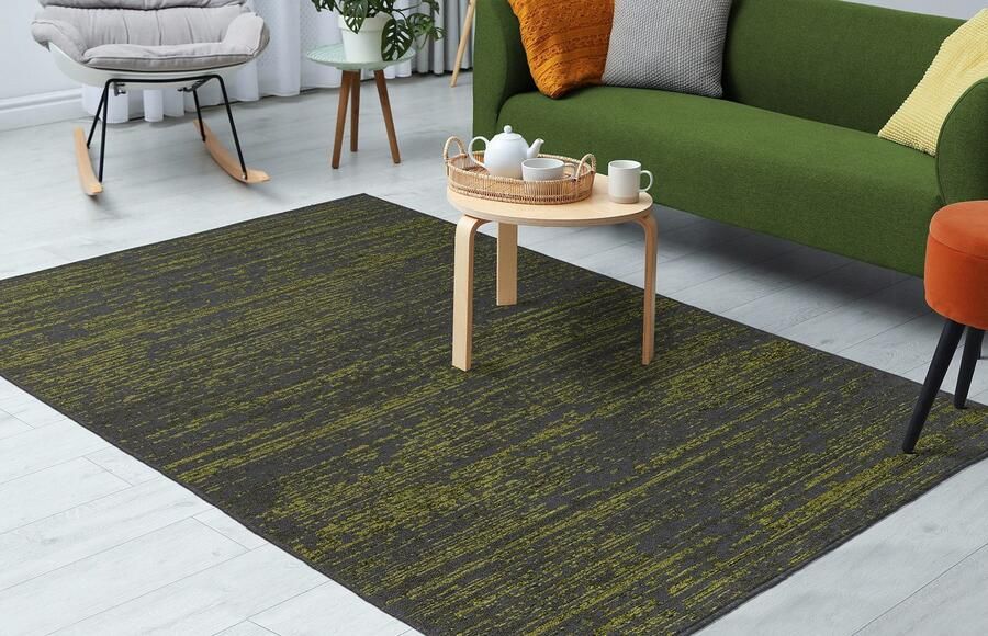 Kayoom Vloerkleed Kalea 125 Vlakweefsel tapijt met reliëfontwerp used-look moderne kleuren - Foto 4