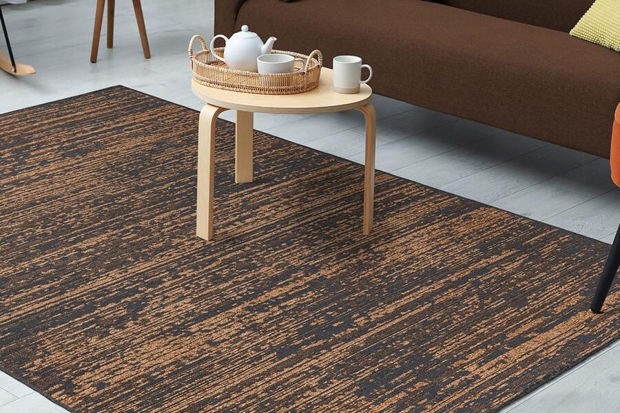 Kayoom Vloerkleed Kalea 125 Vlakweefsel tapijt met reliëfontwerp used-look moderne kleuren - Foto 3