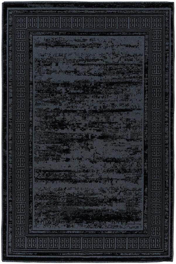 Kayoom Vloerkleed Kalea 325 Vlakweefsel tapijt met reliëfontwerp used-look moderne kleuren - Foto 6