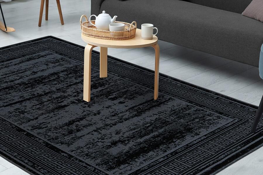 Kayoom Vloerkleed Kalea 325 Vlakweefsel tapijt met reliëfontwerp used-look moderne kleuren - Foto 4