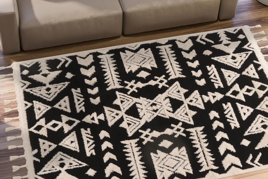 Kayoom Vloerkleed Loris 225 144.000 punten m² etno-design zachte haptiek - Foto 4