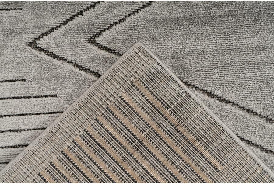 Kayoom Vloerkleed Madlen 125 252.000 punten qm uni-kleur neutraal design - Foto 2