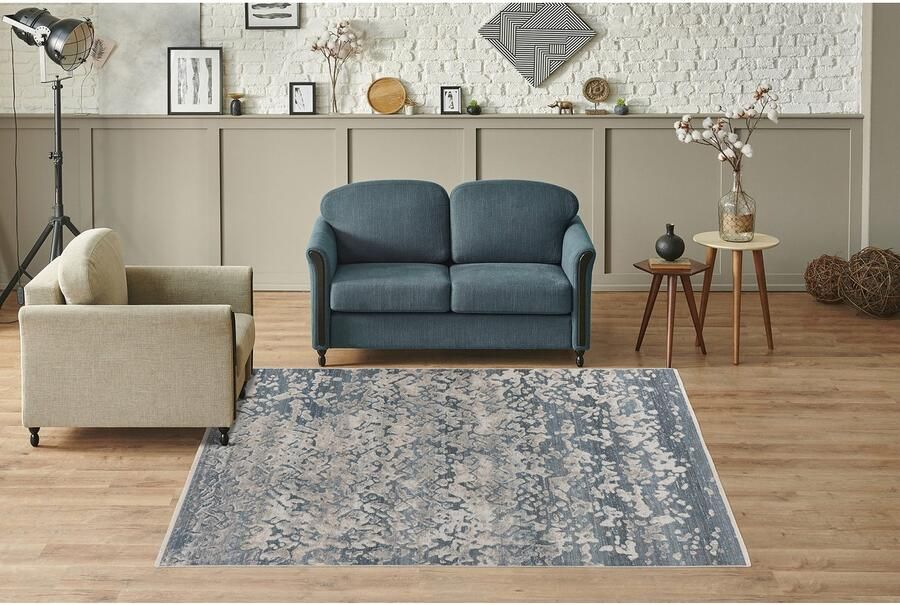 Kayoom Vloerkleed Milan 325 ca. 436.800 punten qm kortpolig tapijt zachte feel hoogwaardig - Foto 3