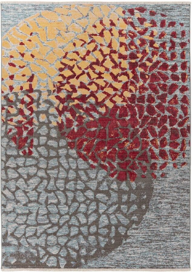 Kayoom Vloerkleed Milan 425 ca. 436.800 punten qm kortpolig tapijt zachte feel hoogwaardig - Foto 6