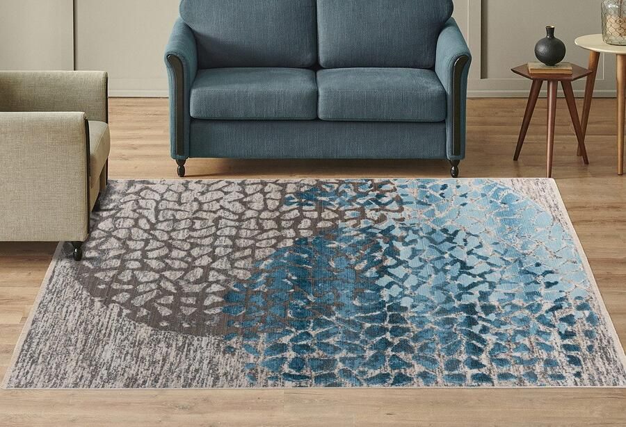 Kayoom Vloerkleed Milan 425 ca. 436.800 punten qm kortpolig tapijt zachte feel hoogwaardig