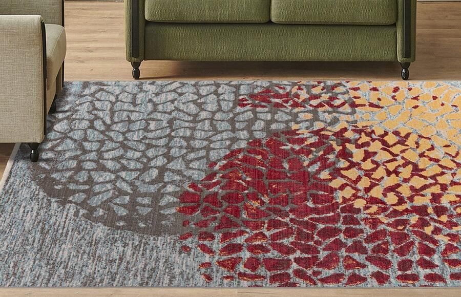 Kayoom Vloerkleed Milan 425 ca. 436.800 punten qm kortpolig tapijt zachte feel hoogwaardig - Foto 4