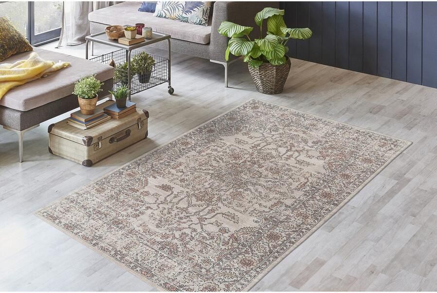 Kayoom Vloerkleed Perry 325 digitale print vervaagd kleurontwerp onderhoudsvriendelijk - Foto 2