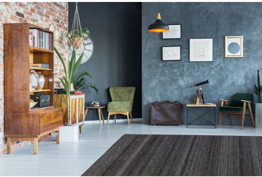 Kayoom Vloerkleed Phoenix 210 Subtiele jacquard-tapijt vlakpolig van onderhoudsvriendelijke materialen - Foto 5