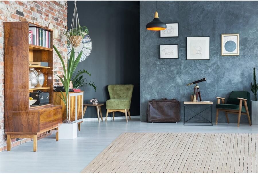 Kayoom Vloerkleed Prime 110 Handgemaakt uniek stuk zeer zachte grip onderhoudsvriendelijk