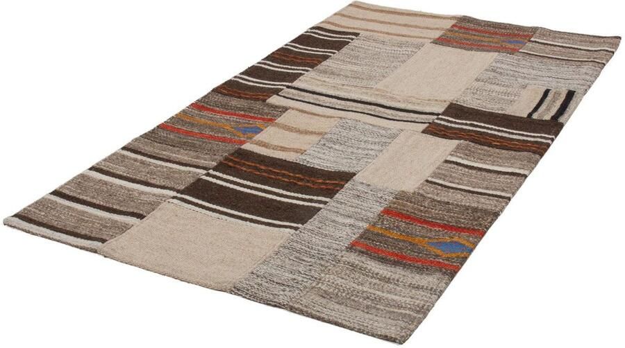 Kayoom Vloerkleed Radical 220 Handgeweven jacquard-kilim hoogwaardige materiaalcombinatie - Foto 6