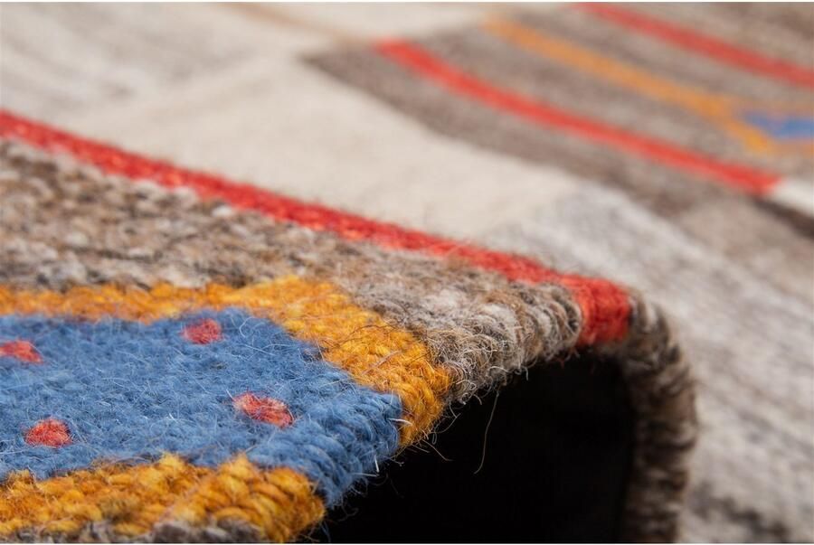 Kayoom Vloerkleed Radical 220 Handgeweven jacquard-kilim hoogwaardige materiaalcombinatie - Foto 4