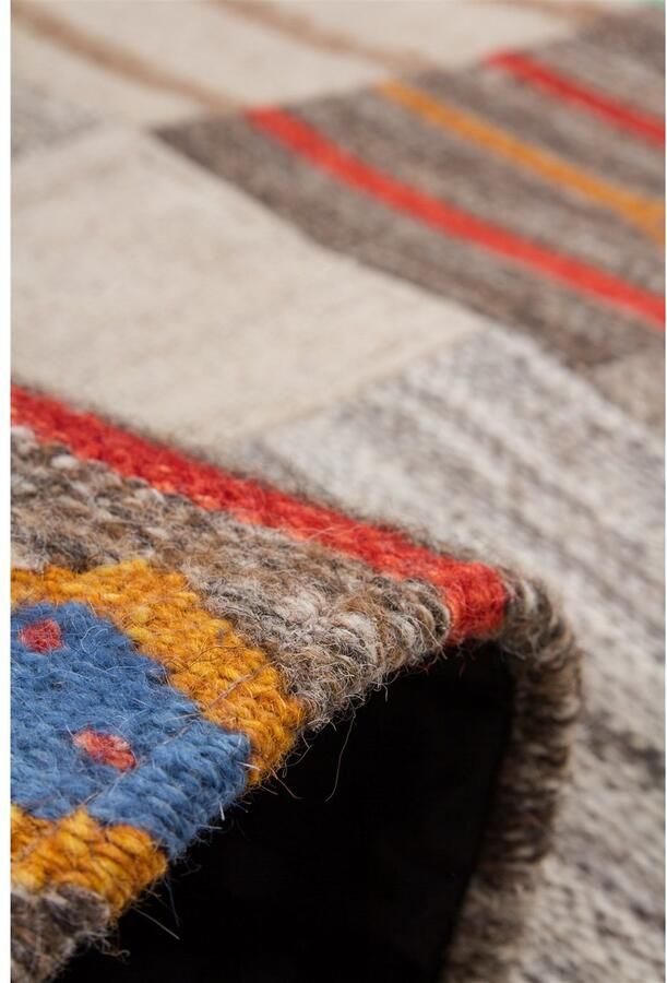 Kayoom Vloerkleed Radical 220 Handgeweven jacquard-kilim hoogwaardige materiaalcombinatie - Foto 2