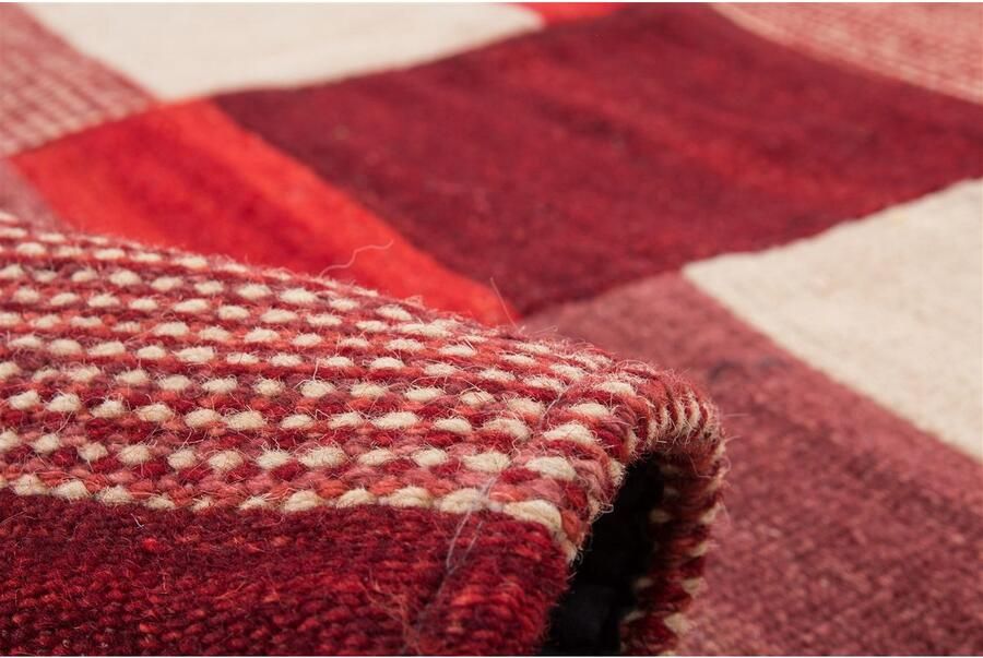 Kayoom Vloerkleed Radical 230 Handgeweven jacquard-kilim hoogwaardige materiaalcombinatie - Foto 4