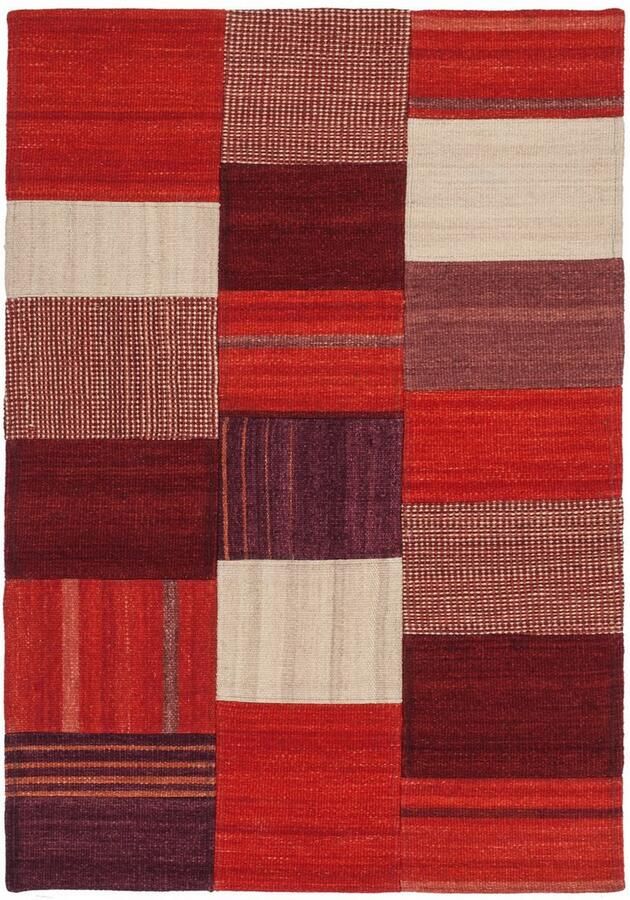 Kayoom Vloerkleed Radical 230 Handgeweven jacquard-kilim hoogwaardige materiaalcombinatie - Foto 3