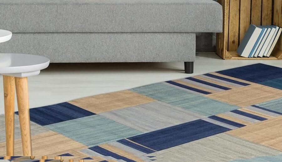 Kayoom Vloerkleed Radical 315 Handgeweven jacquard kilim hoogwaardige materiaalcombinatie. - Foto 5