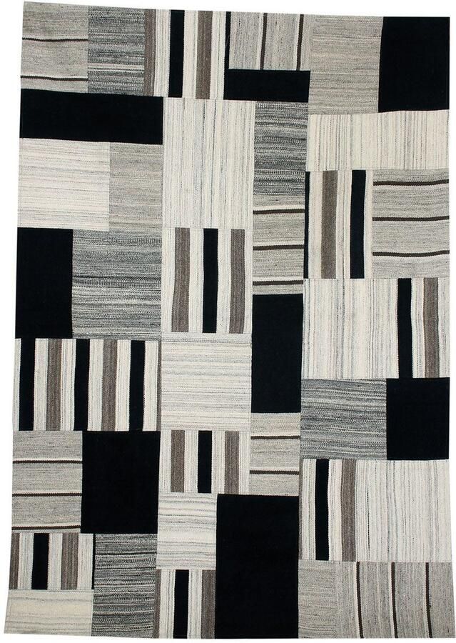 Kayoom Vloerkleed Radical 325 Handgeweven jacquard kilim hoogwaardige materiaalcombinatie. - Foto 3