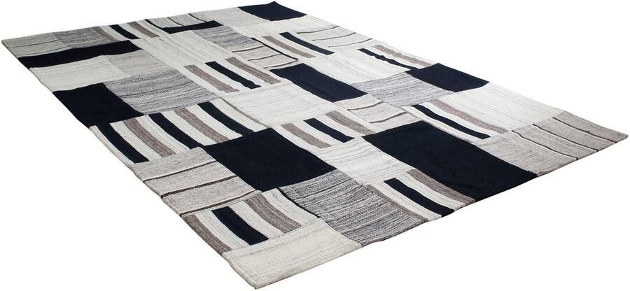 Kayoom Vloerkleed Radical 325 Handgeweven jacquard kilim hoogwaardige materiaalcombinatie. - Foto 2