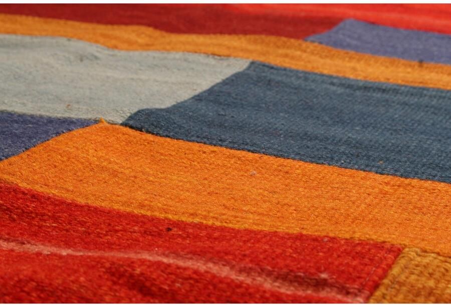 Kayoom Vloerkleed Radical 335 Handgeweven jacquard kilim hoogwaardige materiaalcombinatie. - Foto 3