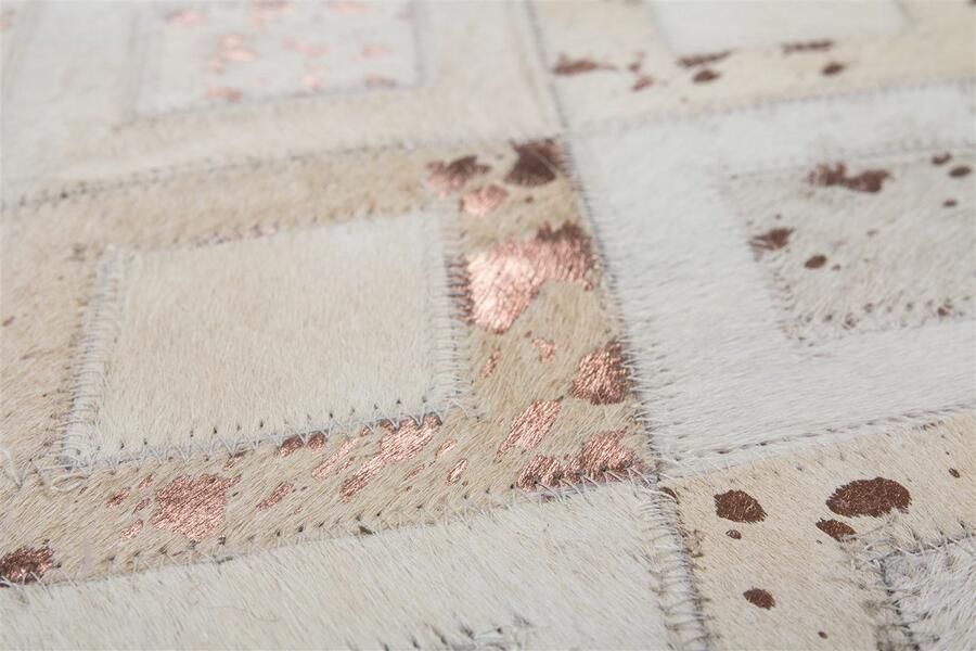 Kayoom Creme Grijs vloerkleed 120x170 cm A-symmetrisch patroon Geruit Modern - Foto 6