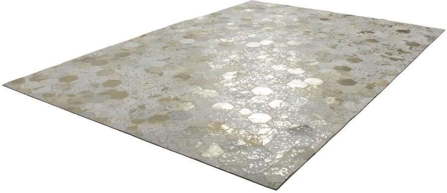 Kayoom Vloerkleed Spark 210 100% leer uniek pluisvrij geschikt voor allergieën & vloerverwarming - Foto 4