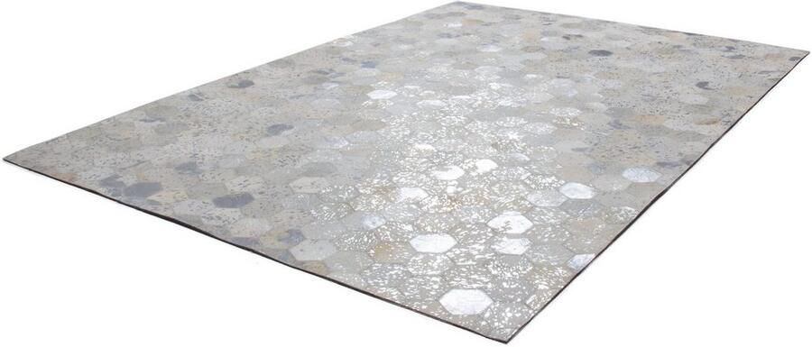 Kayoom Vloerkleed Spark 210 100% leer uniek pluisvrij geschikt voor allergieën & vloerverwarming - Foto 9