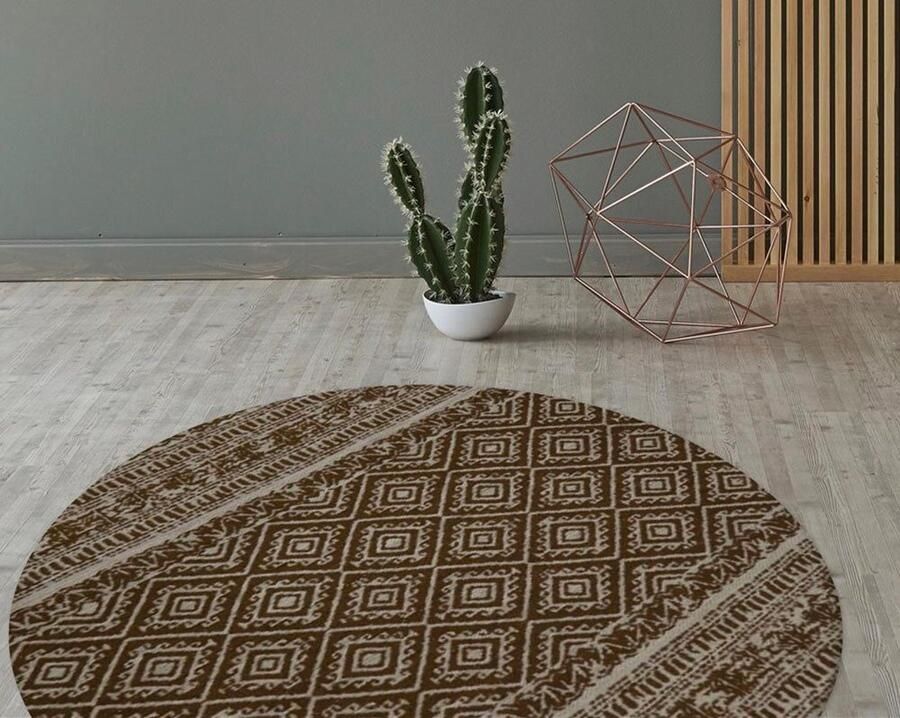 Kayoom Vloerkleed Sunny 110 Bijzonder onderhoudsvriendelijk. Geschikt voor binnen- en buitengebruik.