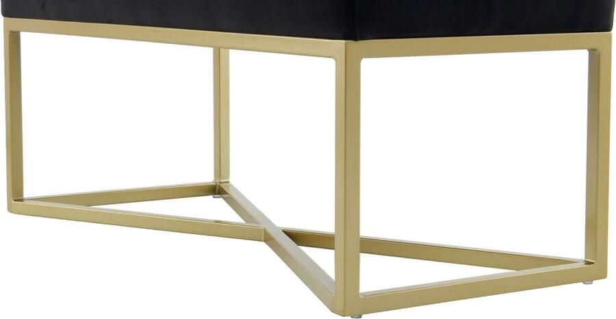 Kayoom Zitbank Diaz 125 Elegante uitstraling door goudkleurig frame biedt meerdere zitplaatsen (1 stuk) - Foto 5