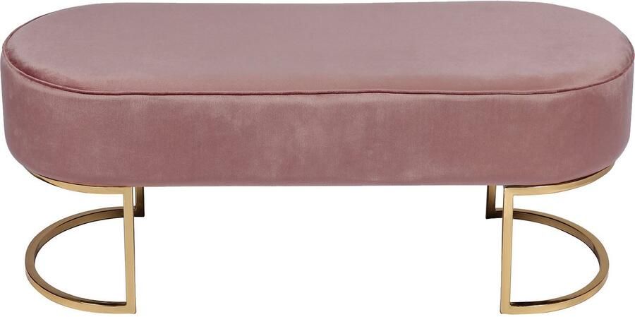 Kayoom Zitbank Pera 225 elegante uitstraling door goudkleurige frame comfortabele bekleding (1 stuk) - Foto 6