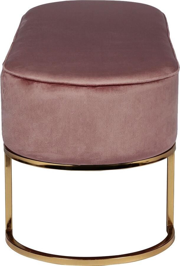 Kayoom Zitbank Pera 225 elegante uitstraling door goudkleurige frame comfortabele bekleding (1 stuk) - Foto 5