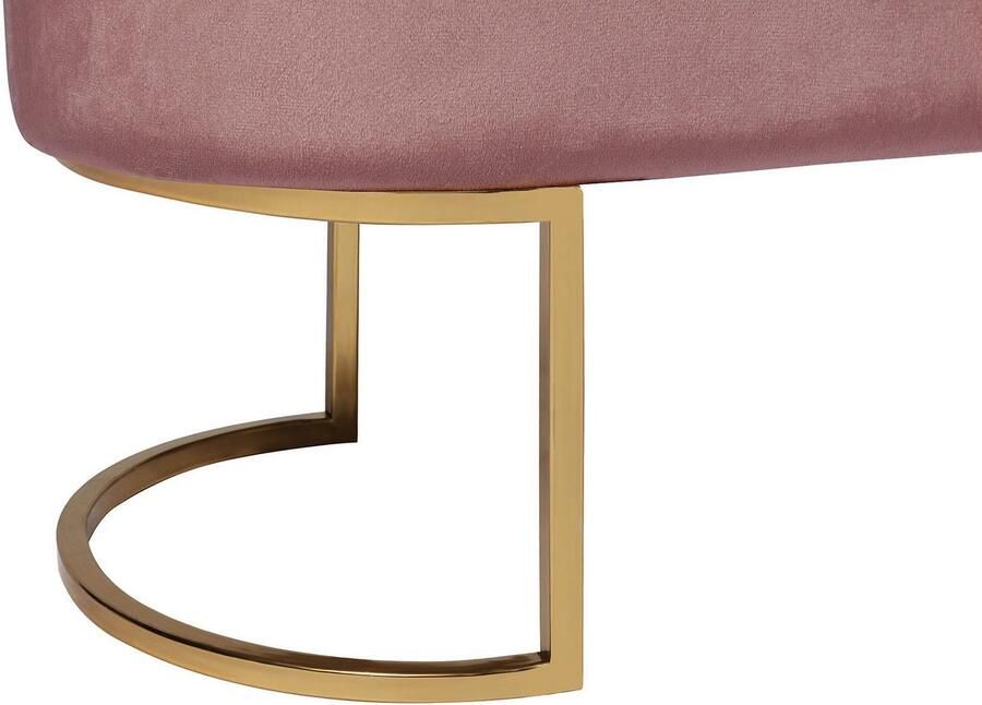 Kayoom Zitbank Pera 225 elegante uitstraling door goudkleurige frame comfortabele bekleding (1 stuk) - Foto 3