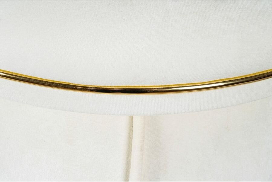 Kayoom Zithocker Kruk Corin extravagante vorm stijlvolle kleuren elegant gestikt voet (1 stuk) - Foto 3