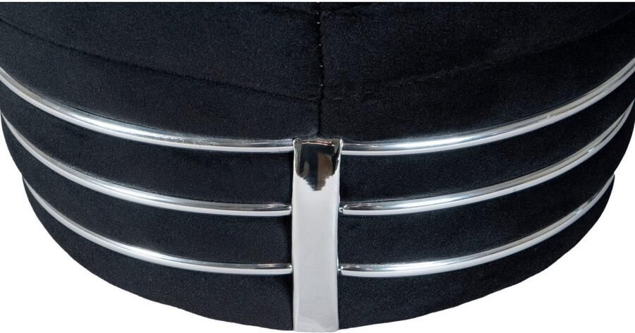 Kayoom Zithocker Kruk Doric trendy look esthetische kleurstelling mooie stiksels comfortabel hoogwaardig onderhoudsvriendelijk hoogwaardige materialen (1 stuk) - Foto 5