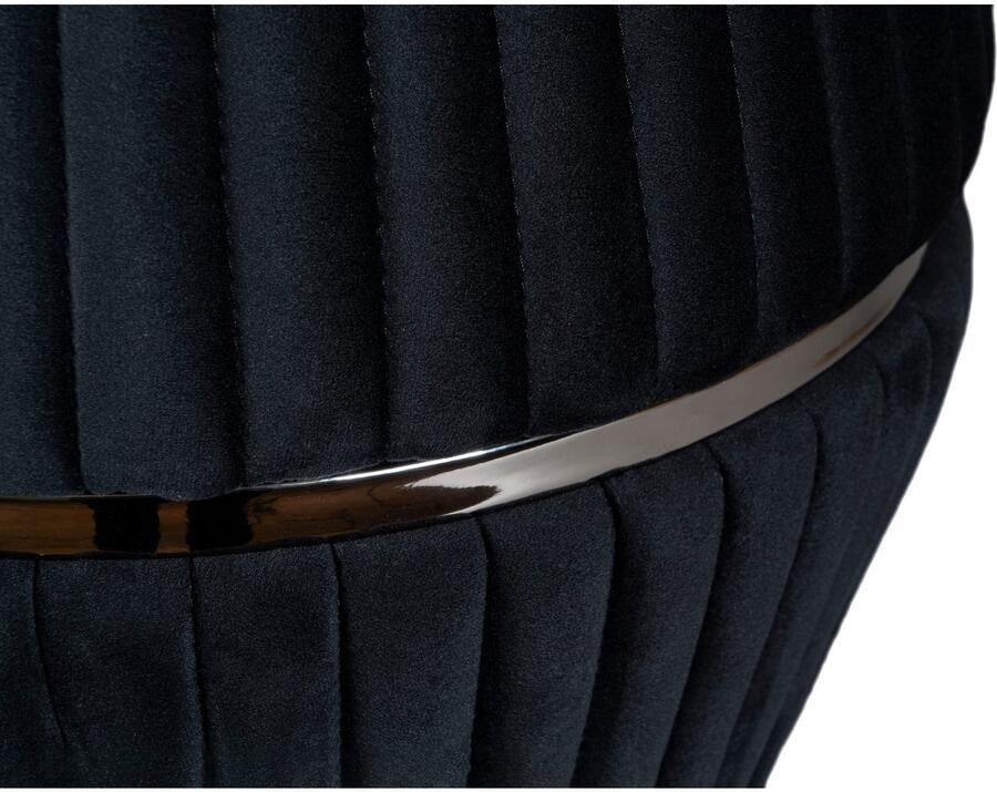 Kayoom Zithocker Kruk Doric trendy look esthetische kleurstelling mooie stiksels comfortabel hoogwaardig onderhoudsvriendelijk in veel ruimtes thuis (1 stuk) - Foto 3