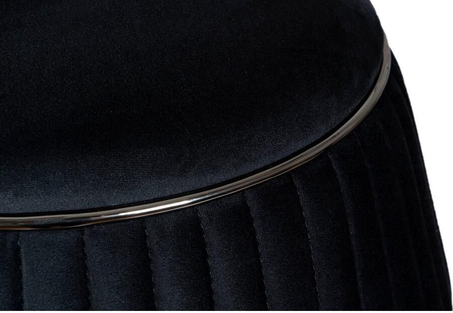 Kayoom Zithocker Kruk Doric trendy look esthetische kleurstelling mooie stiksels comfortabel hoogwaardig onderhoudsvriendelijk in veel ruimtes thuis (1 stuk) - Foto 4