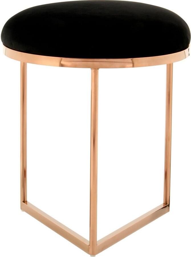 Kayoom Zithocker Kruk Wynona 325 in stijlvol ontwerp met driehoekige basisvorm (1 stuk) - Foto 7