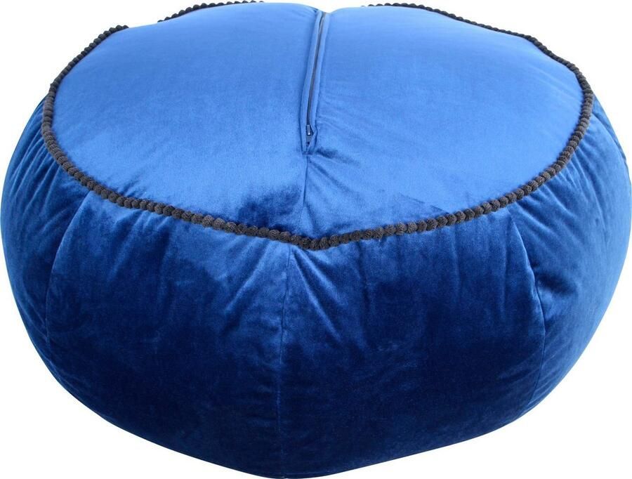 Kayoom Zithocker Pouf Taj Mahal 325 trendy fluweelachtige oppervlakte (1 stuk) - Foto 2