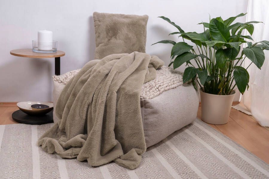 Kayoom Sierkussen Decoratiekussen & Deken Aimee 525 (set 2 stuks) - Foto 5