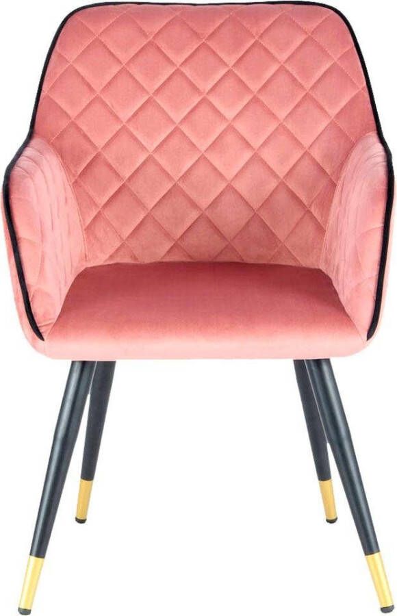 LaleeAvenue Vietavie stoel Amino 525 roze zwart pink