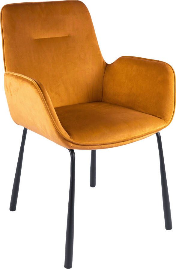 Kayoom Stoel Eliot 125 retro-stoel elegant ontwerp in eenvoudige uitvoering (1 stuk) - Foto 8