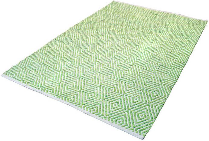 Kayoom Groen vloerkleed 120x170 cm Symmetrisch patroon Geruit Modern - Foto 6