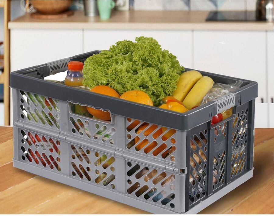 Keeeper Klapkrat Ben professionele klapbox met soft-touch handgrepen 54 x 37 x 28 cm (1-delig) - Foto 4