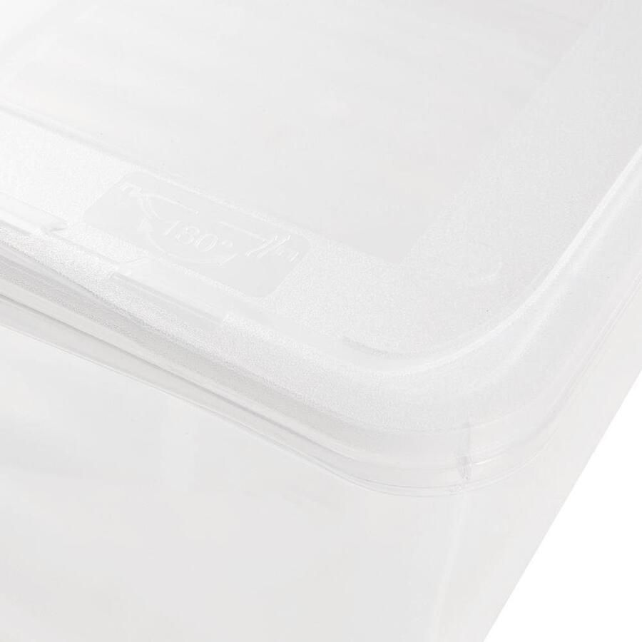 Keeeper Opbergbox Bea met air control-systeem 3x1 7 l 2x5 6 l 3x18 l (set 8 stuks) - Foto 3
