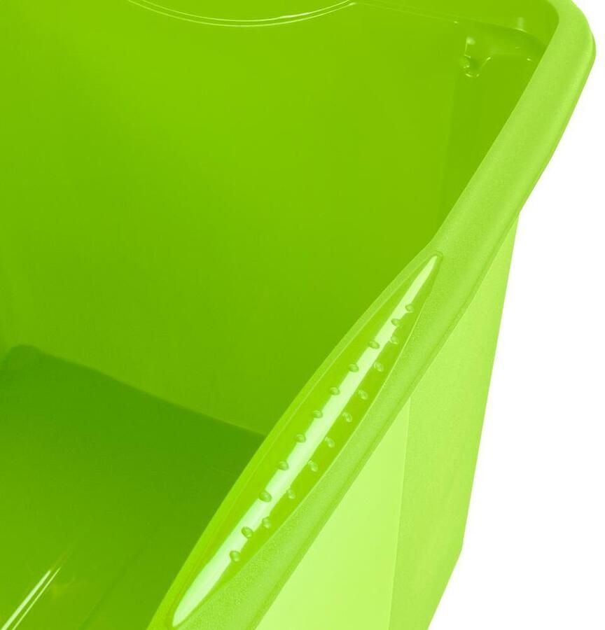 Keeeper Opbergbox Emil 45 l met deksel hoogwaardige kunststof (set 2 stuks)