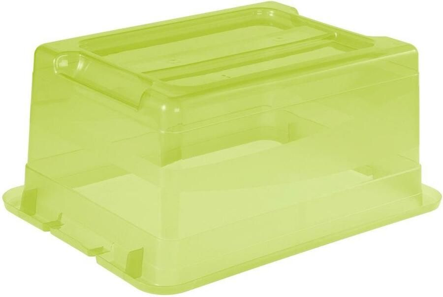 Keeeper Organizer CORNELIA Opbergbox 12 L met deksel grendelslot (set 3-delig) - Foto 3