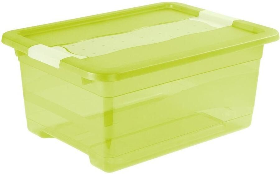 Keeeper Organizer CORNELIA Opbergbox 12 L met deksel grendelslot (set 3-delig) - Foto 5