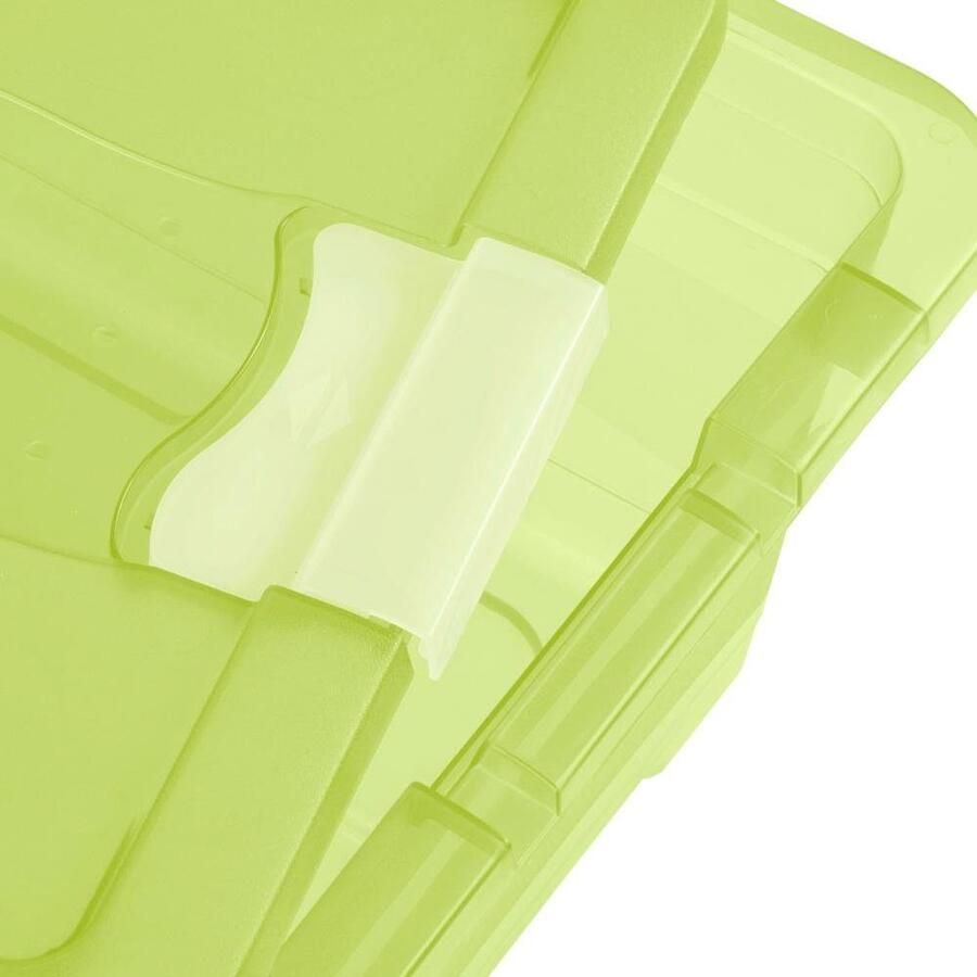 Keeeper Organizer CORNELIA Opbergbox 12 L met deksel grendelslot (set 3-delig)